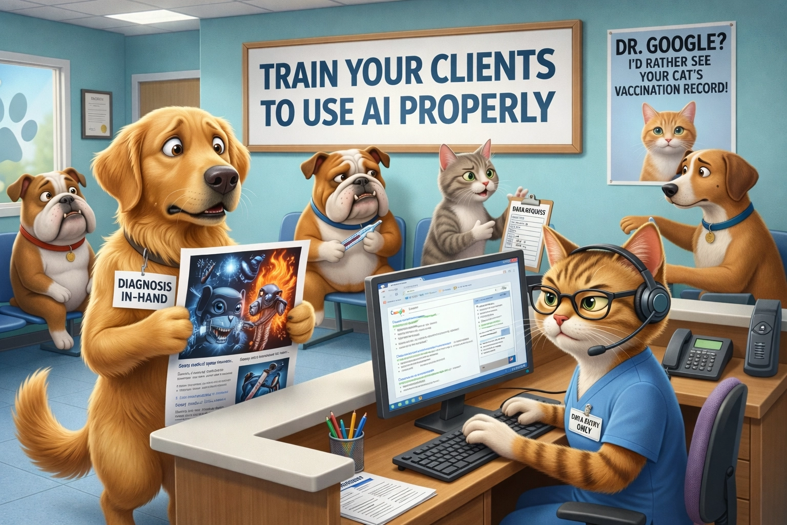 Train your clients to use AI properly